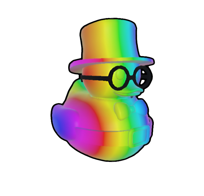 Rainbow Ducky