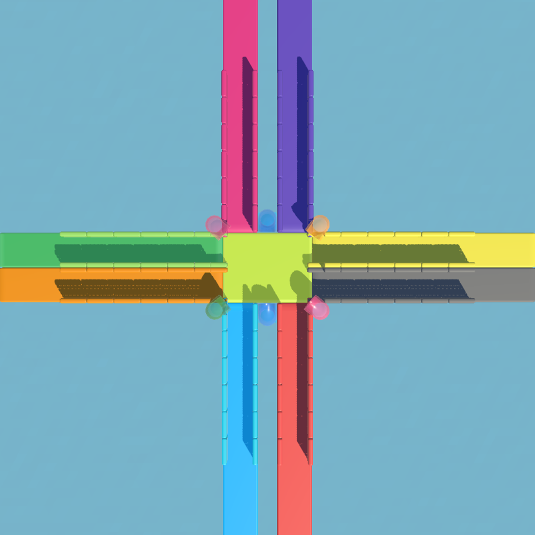 8-lane endurance arena